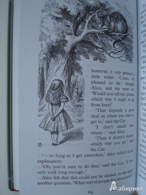Иллюстрация 237 из 237 для Алиса в Стране чудес - Льюис Кэрролл | Лабиринт - книги. Источник: Blackboard_Writer