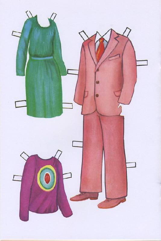 Иллюстрация 5 из 6 для Куклы Алла и Андрей | Лабиринт - книги. Источник: Pallada