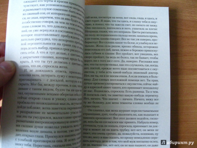 Иллюстрация 10 из 18 для Слепота - Жозе Сарамаго | Лабиринт - книги. Источник: Алечка1985