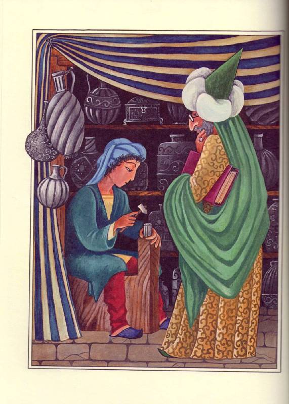 Иллюстрация 27 из 36 для Сказки тысячи и одной ночи | Лабиринт - книги. Источник: Пчёлка Майя