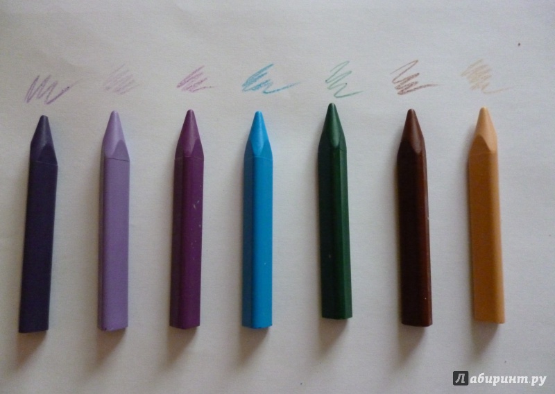 Иллюстрация 21 из 26 для Восковые карандаши (7 цветов, трехгранные) (B97307) | Лабиринт - канцтовы. Источник: Моткова Маргарита