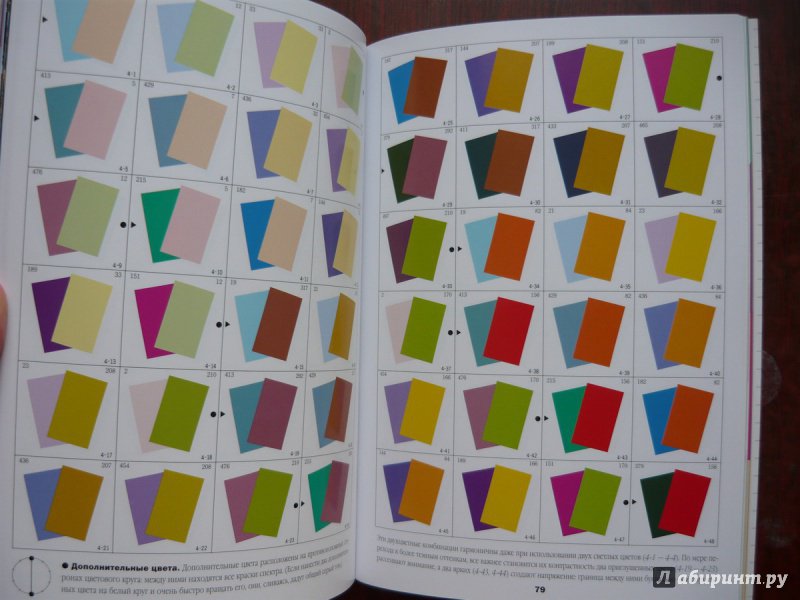 Иллюстрация 3 из 15 для Гармония цвета. Руководство по созданию цветовых комбинаций - Хидеяки Чидзиива | Лабиринт - книги. Источник: Вера