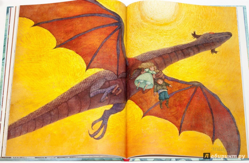 Иллюстрация 66 из 75 для Ледяной дракон - Эдит Несбит | Лабиринт - книги. Источник: Букландия