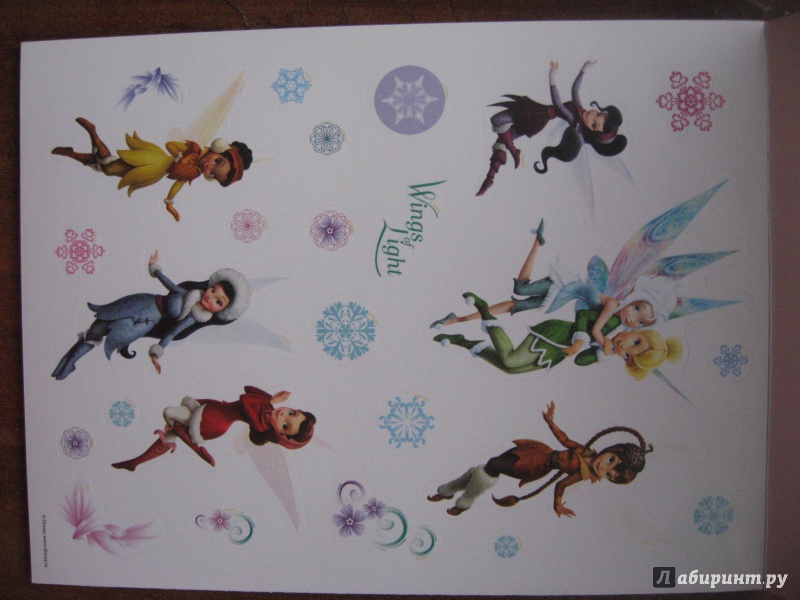 Иллюстрация 8 из 11 для 100 наклеек "Disney. Феи" | Лабиринт - игрушки. Источник: Zaynetka