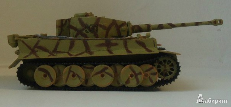 Иллюстрация 10 из 23 для Немецкий танк Т-VI "Тигр" (5002) | Лабиринт - игрушки. Источник: Romzes31Rus