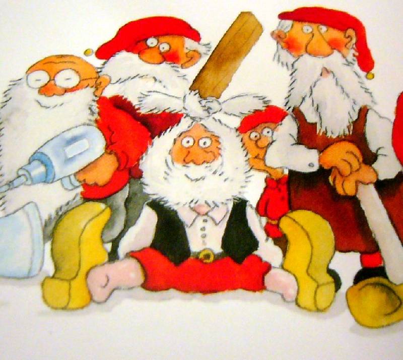 Иллюстрация 31 из 97 для В гостях у Санта-Клауса - Маури Куннас | Лабиринт - книги. Источник: Nika