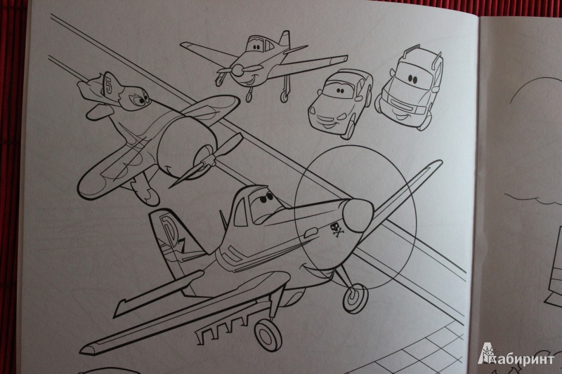 Иллюстрация 3 из 6 для Волшебная раскраска. Самолеты (№13110) | Лабиринт - книги. Источник: Глушко  Александр
