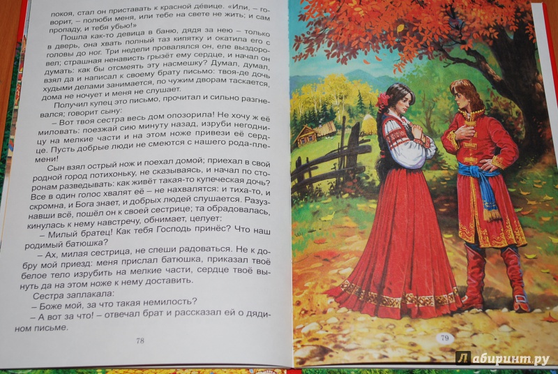 Иллюстрация 54 из 54 для Сказки о красе ненаглядной | Лабиринт - книги. Источник: Нади