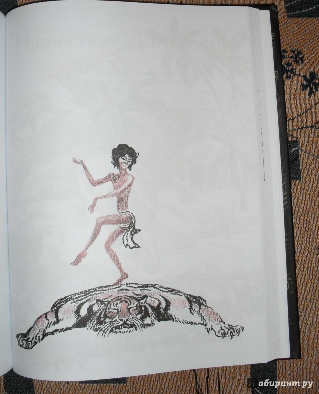 Иллюстрация 31 из 32 для Маугли - Редьярд Киплинг | Лабиринт - книги. Источник: Мелихова  Вера