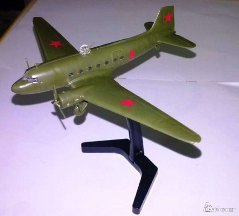 Иллюстрация 2 из 10 для Советский транспортный самолет Ли-2. 1942-1945 (6140) | Лабиринт - игрушки. Источник: Бельмас  Александр Анатольевич