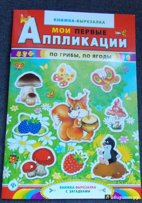 Иллюстрация 7 из 9 для По грибы, по ягоды. Книжка-вырезалка с загадками | Лабиринт - игрушки. Источник: Sweet mama