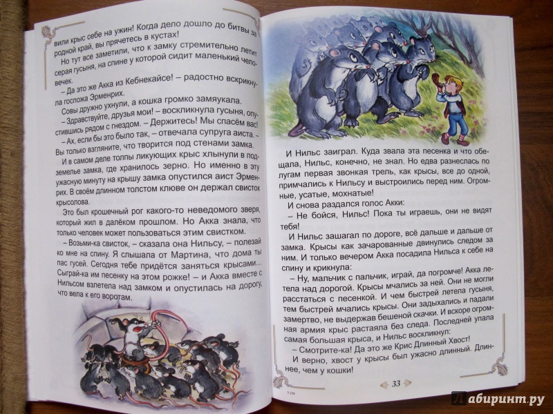 Иллюстрация 7 из 15 для Чудесное путешествие Нильса с дикими гусями - Сельма Лагерлеф | Лабиринт - книги. Источник: Vi_ta