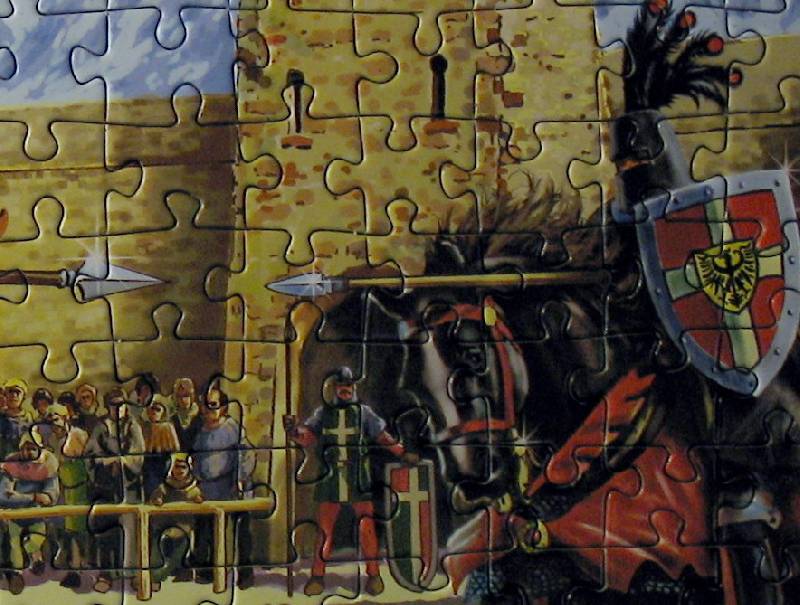 Иллюстрация 4 из 6 для Puzzle-500. Королевский турнир (В-51427) | Лабиринт - игрушки. Источник: WhiteUnicorn