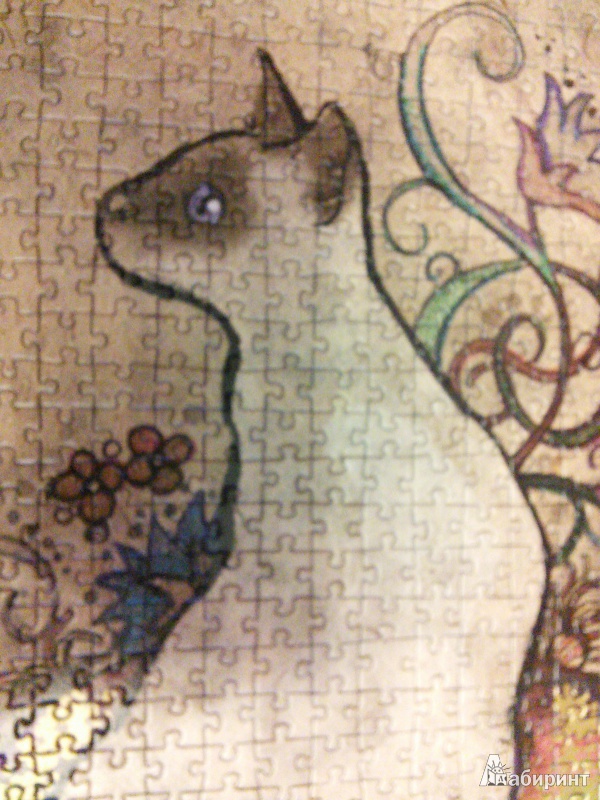 Иллюстрация 3 из 8 для Puzzle-1000 "Сиамская кошка" (29610) | Лабиринт - игрушки. Источник: Batman