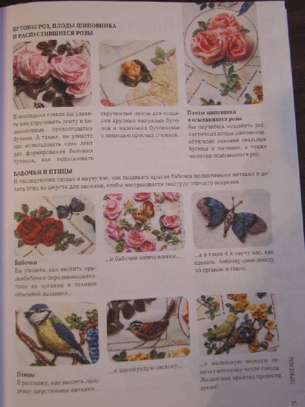 Иллюстрация 5 из 21 для Розы из шелковых лент и органзы - ван Ди | Лабиринт - книги. Источник: Paola=