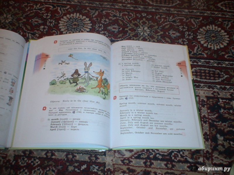 Иллюстрация 7 из 25 для Английский язык. 3 класс. Rainbow English. Учебник. В 2-х частях. РИТМ. ФГОС (+CDmp3) - Афанасьева, Михеева | Лабиринт - книги. Источник: prema81