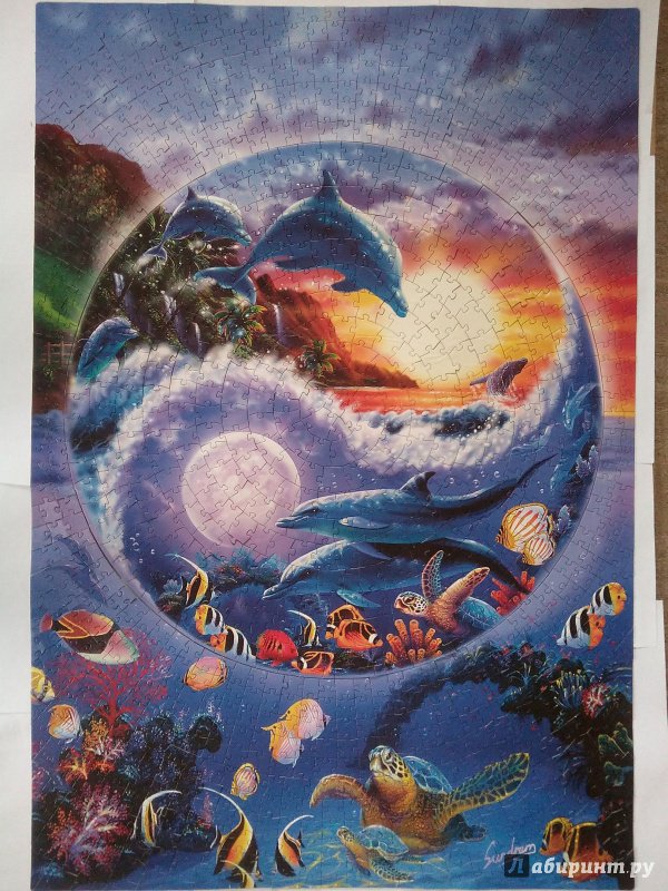 Иллюстрация 31 из 33 для Puzzle-1149 "Подводный мир" (Пазл в пазле) (83509) | Лабиринт - игрушки. Источник: Verba magistri