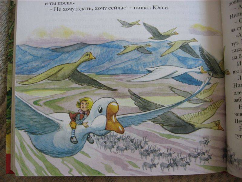 Иллюстрация 55 из 61 для Чудесное путешествие Нильса с дикими гусями - Сельма Лагерлеф | Лабиринт - книги. Источник: Юта