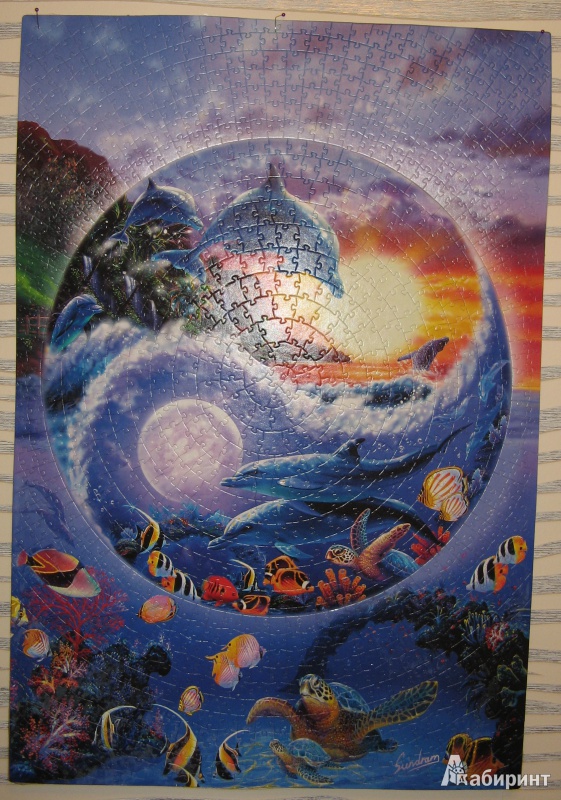 Иллюстрация 2 из 33 для Puzzle-1149 "Подводный мир" (Пазл в пазле) (83509) | Лабиринт - игрушки. Источник: Иевлева Наталья