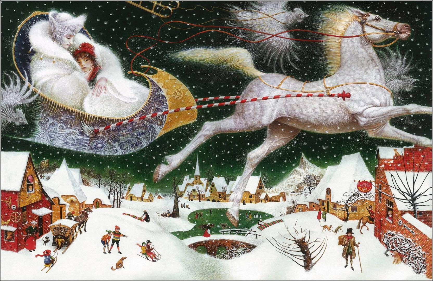 Иллюстрация 22 из 29 для Снежная Королева - Ганс Андерсен | Лабиринт - книги. Источник: Астрова  Алиса