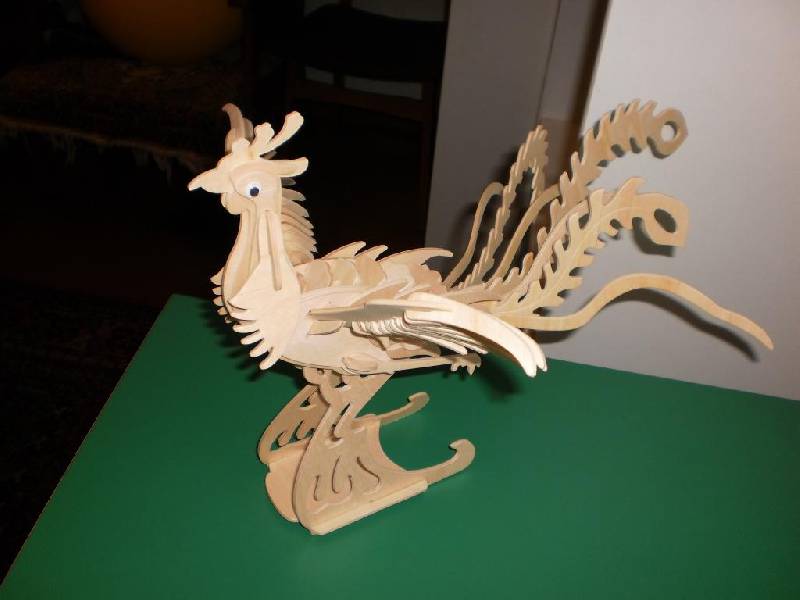 Иллюстрация 9 из 9 для Сборная деревянная модель Феникс | Лабиринт - игрушки. Источник: Косенко  Евгений Евгеньевич
