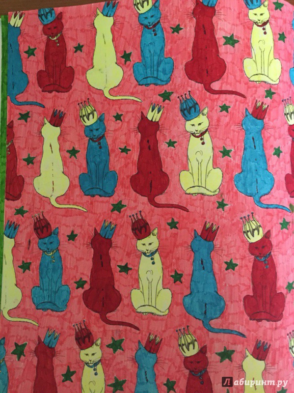 Иллюстрация 38 из 41 для Фантастические кошки. Раскраска-антистресс для творчества и вдохновения | Лабиринт - книги. Источник: Лабиринт