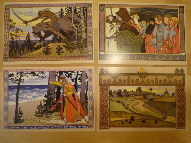 Иллюстрация 8 из 25 для Русские народные сказки. Набор открыток | Лабиринт - сувениры. Источник: Owl