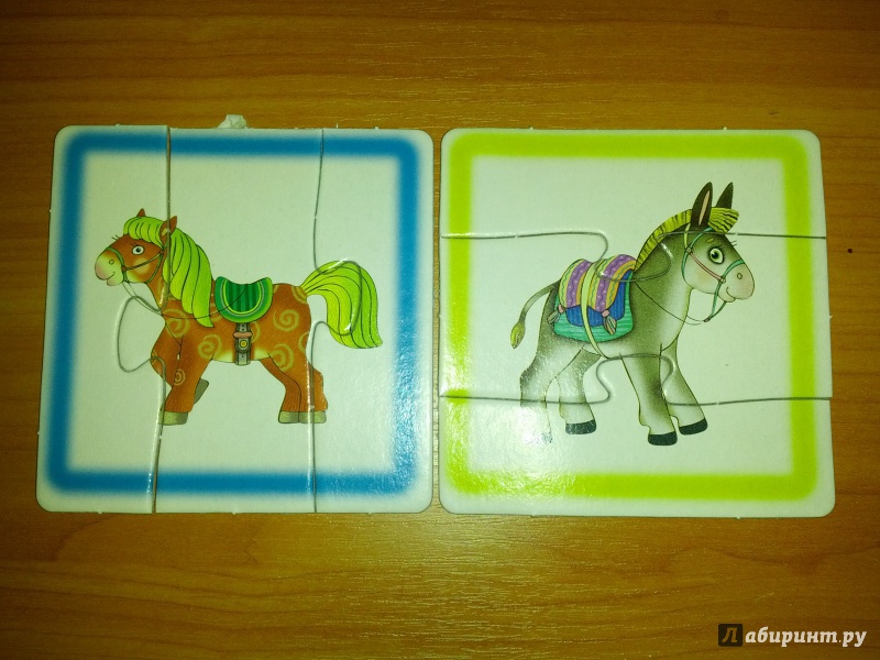 Иллюстрация 3 из 3 для Пазлы для малышей. 6 красивых лошадок (2589) | Лабиринт - игрушки. Источник: Прокудина Елена