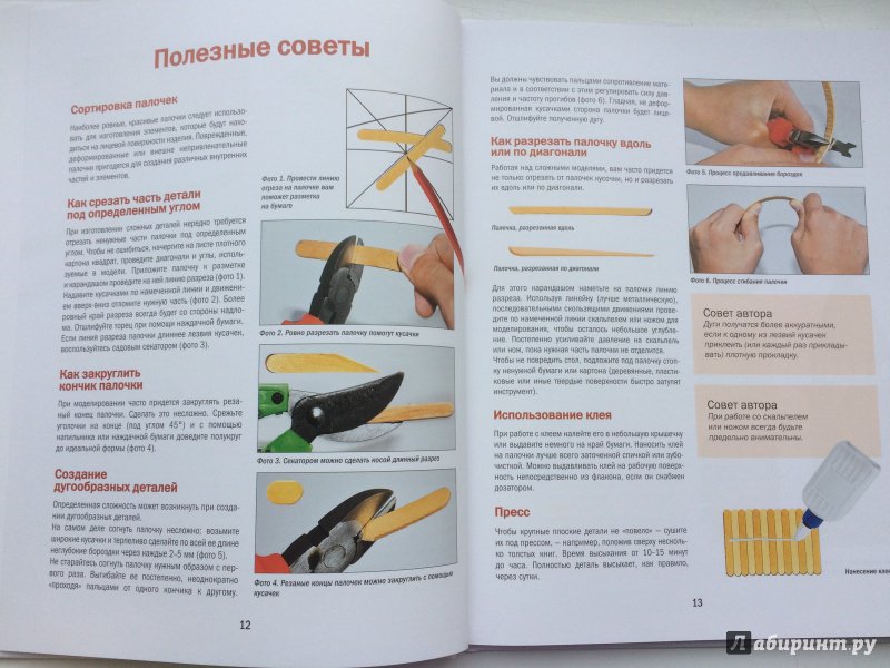 Иллюстрация 18 из 25 для Модели из палочек от мороженого - Анатолий Георгиев | Лабиринт - книги. Источник: ИрМур