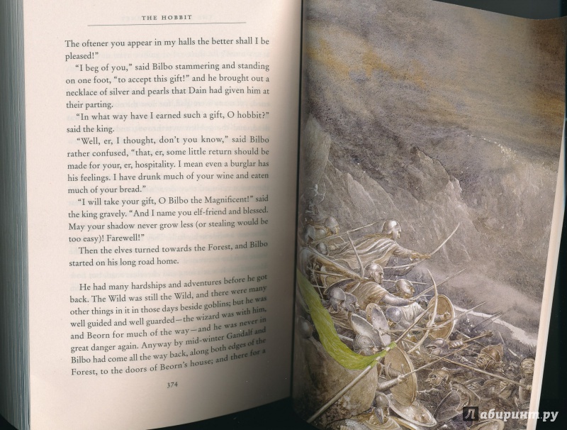 Иллюстрация 13 из 48 для The Hobbit - Tolkien John Ronald Reuel | Лабиринт - книги. Источник: Rishka Amiss