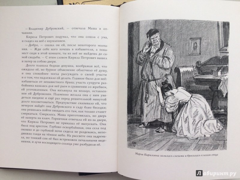 Иллюстрация 16 из 56 для Дубровский - Александр Пушкин | Лабиринт - книги. Источник: Наталья Л.