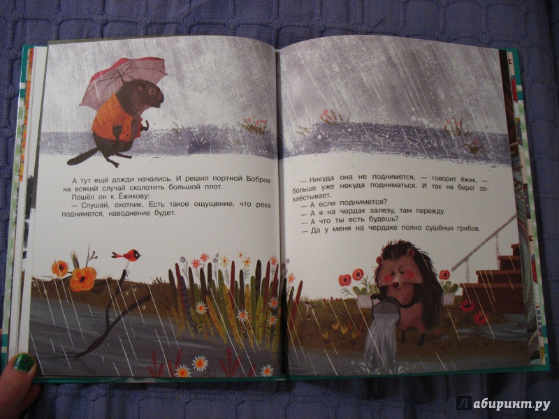 Иллюстрация 9 из 30 для Как ежик иголками торговал. Повесть о наводнении - Эдуард Успенский | Лабиринт - книги. Источник: dar_jan