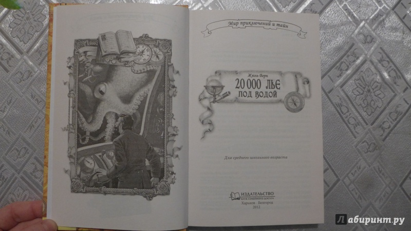 Иллюстрация 29 из 35 для 20 000 лье под водой - Жюль Верн | Лабиринт - книги. Источник: Кондрашева  Анна