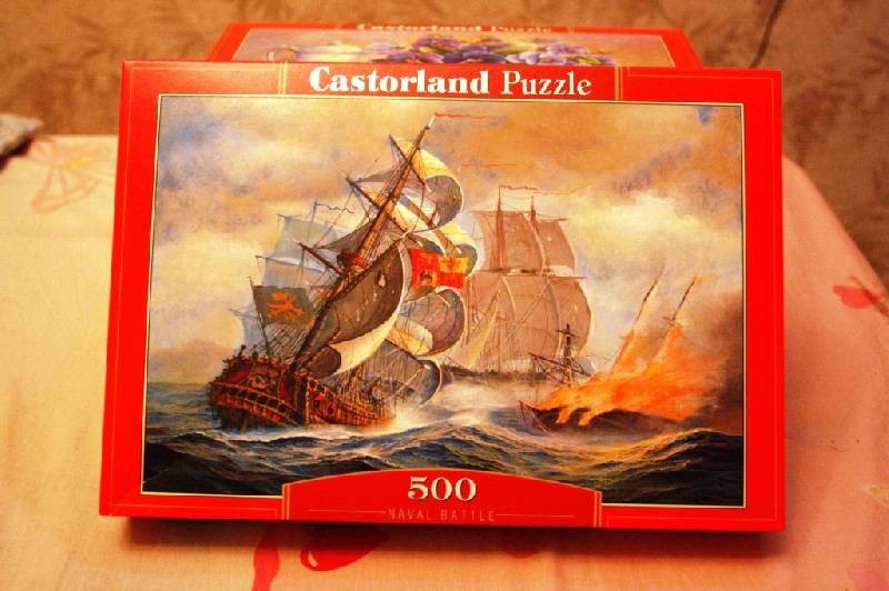 Иллюстрация 2 из 7 для Puzzle-500. Морское сражение (В-51373) | Лабиринт - игрушки. Источник: Elena_Vamp