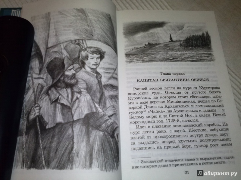 Иллюстрация 15 из 34 для Повести о Ломоносове - Андреев-Кривич, Равич | Лабиринт - книги. Источник: Анна