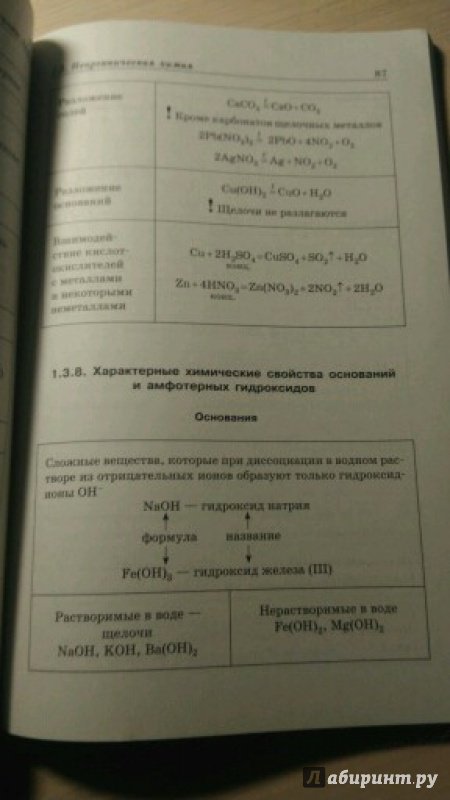 Иллюстрация 11 из 11 для Химия в схемах и таблицах - Наталья Варавва | Лабиринт - книги. Источник: Титова  Светлана