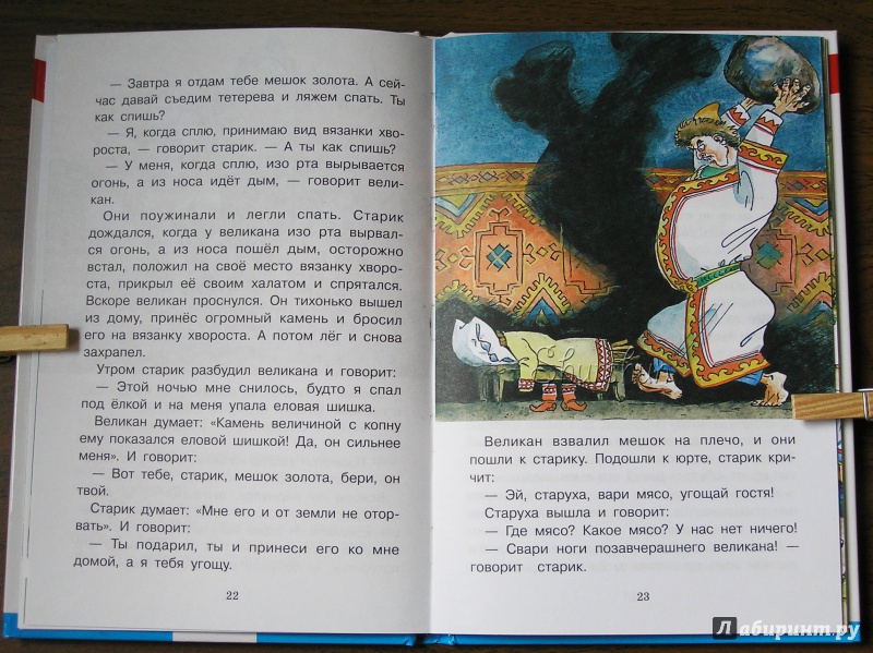 Иллюстрация 13 из 41 для Сказки народов России | Лабиринт - книги. Источник: Shurshun