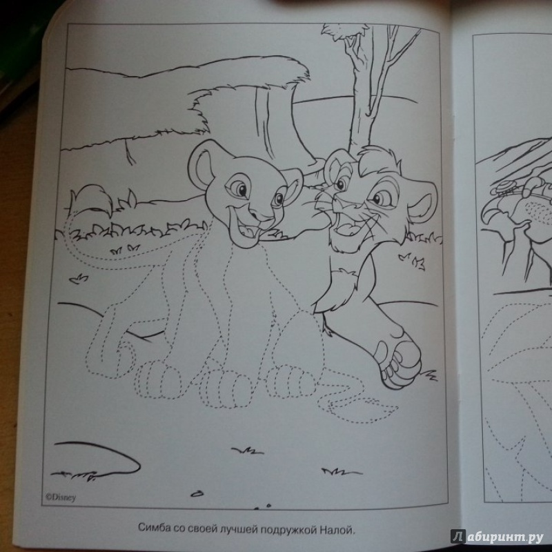 Иллюстрация 5 из 6 для Умная раскраска. Король Лев (№14136) | Лабиринт - книги. Источник: Feelisiidaad