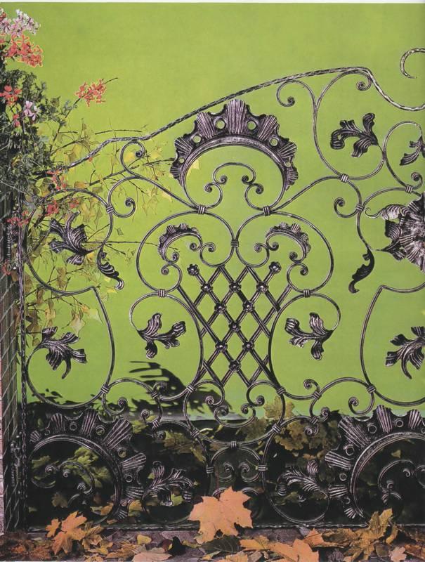 Иллюстрация 9 из 14 для Металлическое кружево. Ворота и решетки | Лабиринт - книги. Источник: Ялина