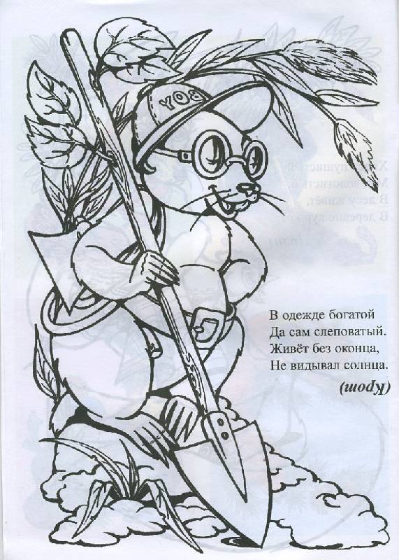 Иллюстрация 2 из 7 для Раскраска (лиса) | Лабиринт - книги. Источник: Machaon