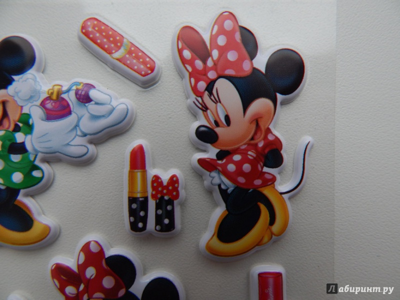 Иллюстрация 7 из 18 для Disney яркие наклейки Минни Маус (DsS01) | Лабиринт - игрушки. Источник: Мелкова  Оксана