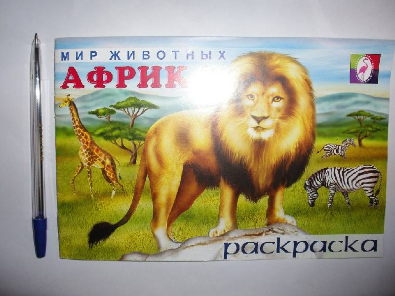 Иллюстрация 3 из 6 для Мир животных: Африка (раскраска) | Лабиринт - книги. Источник: Tiger.