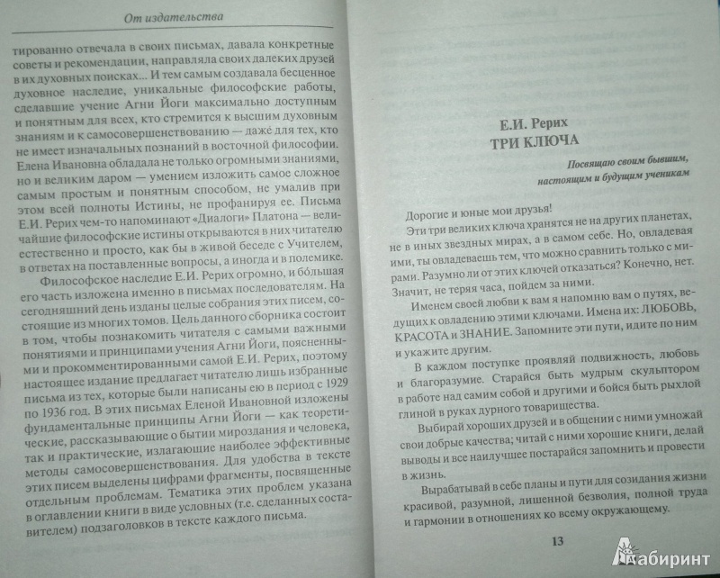 Иллюстрация 8 из 11 для Тайны Агни Йоги - Елена Рерих | Лабиринт - книги. Источник: Леонид Сергеев