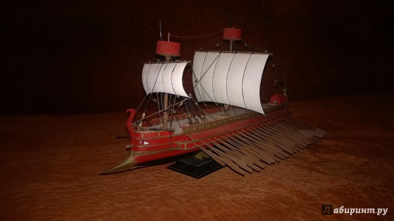 Иллюстрация 2 из 4 для Карфагенский боевой корабль (9030) | Лабиринт - игрушки. Источник: Garik
