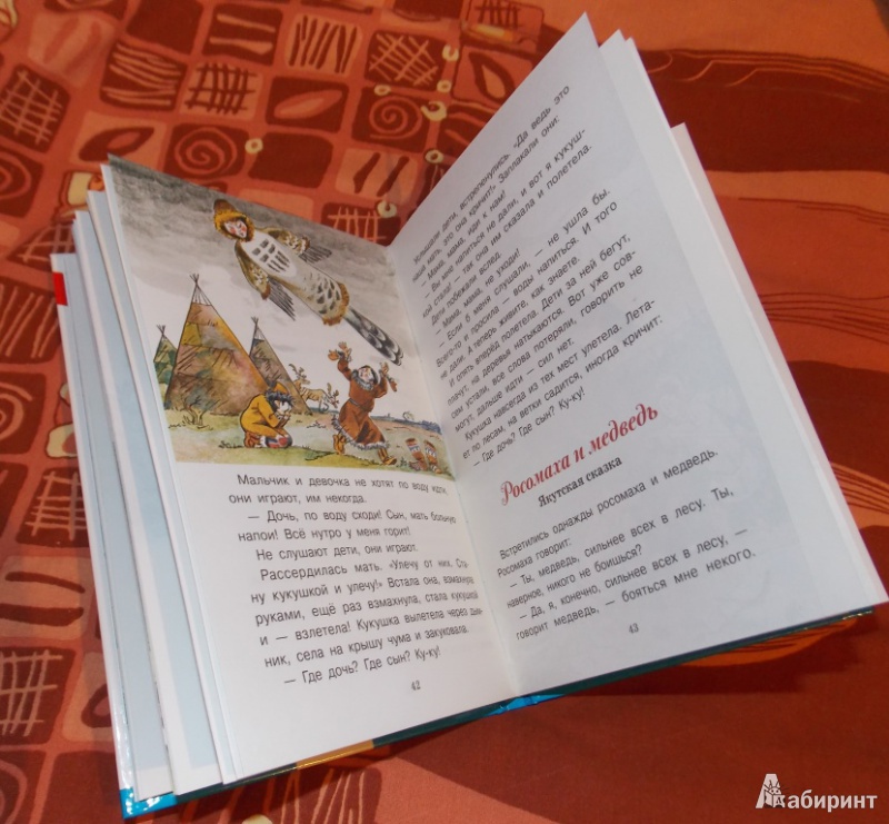 Иллюстрация 5 из 41 для Сказки народов России | Лабиринт - книги. Источник: ViVelika