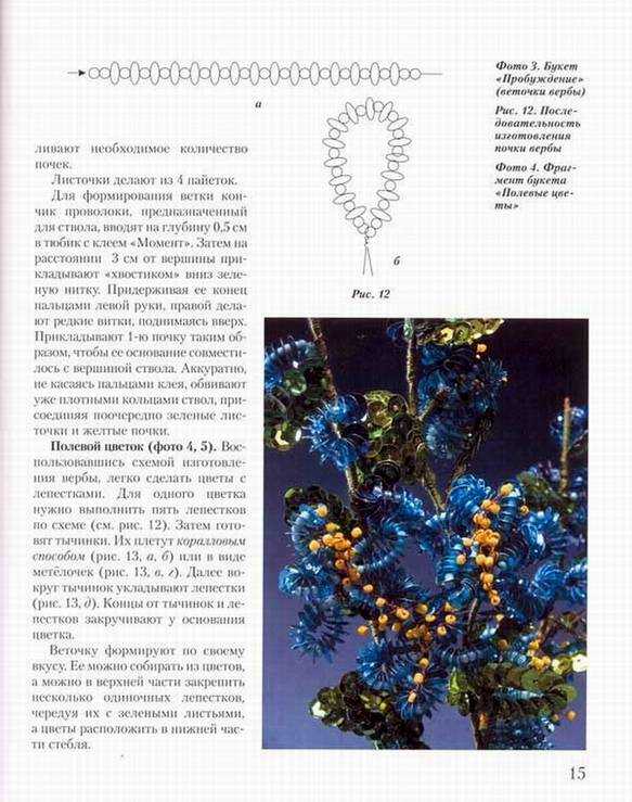 Иллюстрация 18 из 29 для Цветы из пайеток - Римма Гашицкая | Лабиринт - книги. Источник: Panterra