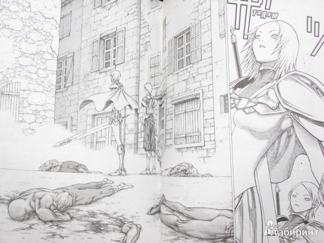 Иллюстрация 12 из 16 для Клеймор. Книга 5. Воительницы - Норихиро Яги | Лабиринт - книги. Источник: Nemertona