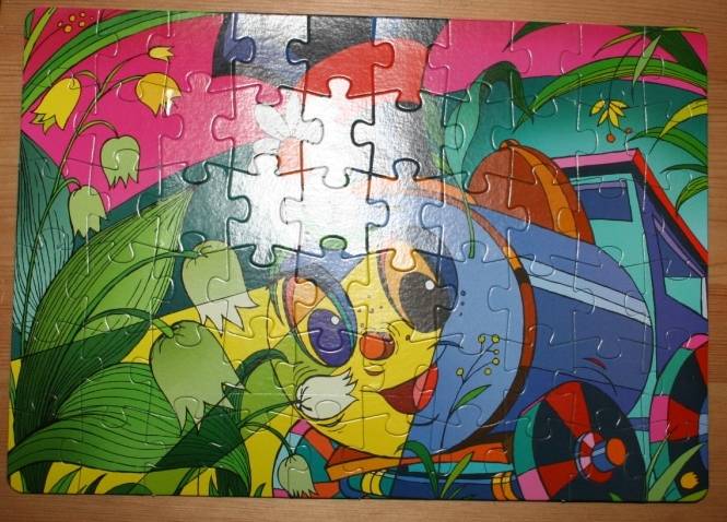 Иллюстрация 4 из 8 для Step Puzzle-60 81017 Паровозик и ландыш | Лабиринт - игрушки. Источник: Котёнок по имени Гав