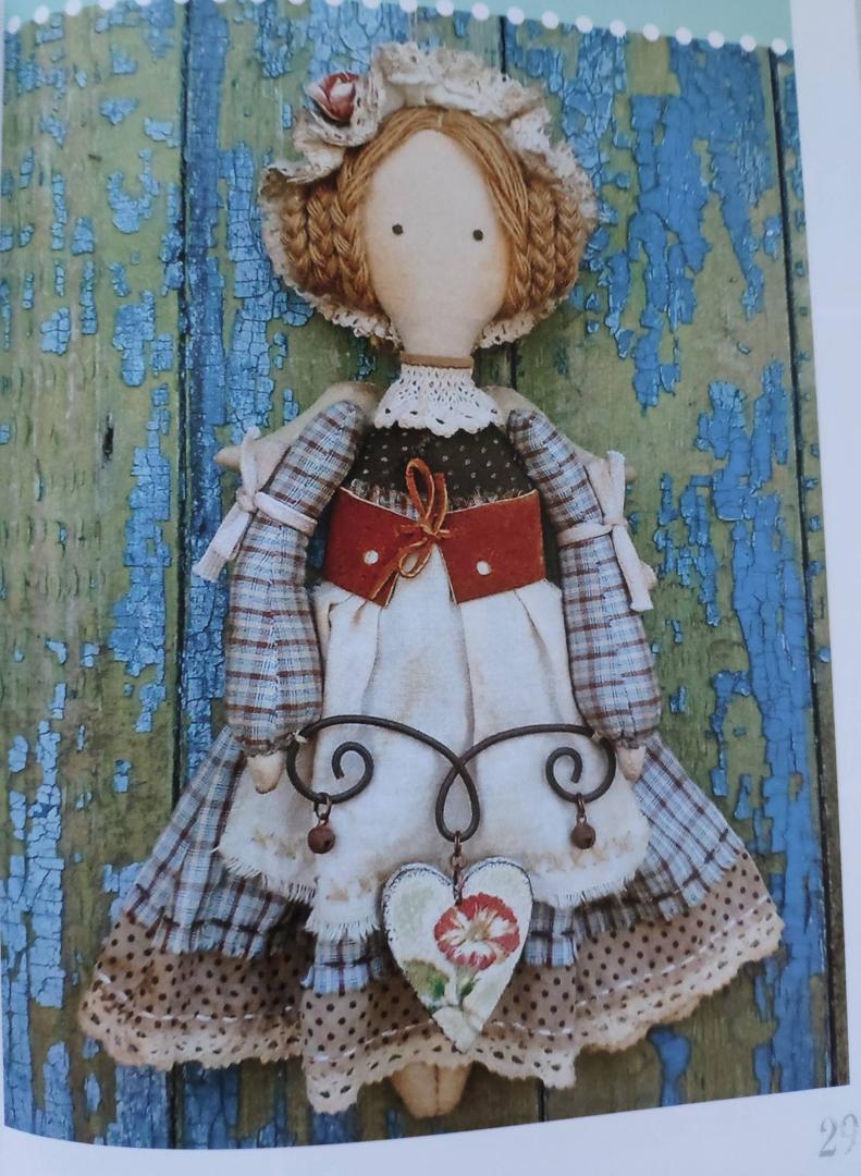 Иллюстрация 49 из 53 для Винтажные куклы из ткани - Каролина Рощенко | Лабиринт - книги. Источник: Katula