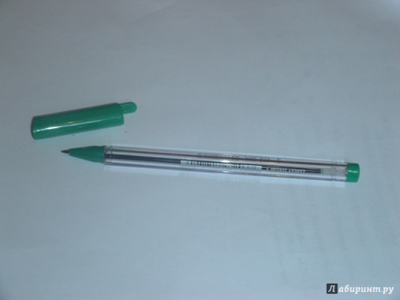 Иллюстрация 3 из 4 для Шариковая ручка "Ball, F" 0,3 мм, зеленый (432F-5) | Лабиринт - канцтовы. Источник: prema81